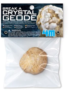 4M Geoda z kryształem - 5+ - Mały naukowiec - miniaturka - grafika 1