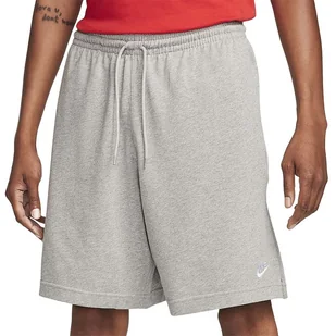Spodenki Nike Club FQ4359-063 - szare - Spodnie sportowe męskie - miniaturka - grafika 1