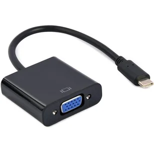 Adapter Usb-C Męski Do Vga Żeński Gembird - Kable komputerowe i do monitorów Adapter Usb-C Męski Do Vga Żeński Gembird - Kable komputerowe i do monitorów - miniaturka - grafika 1
