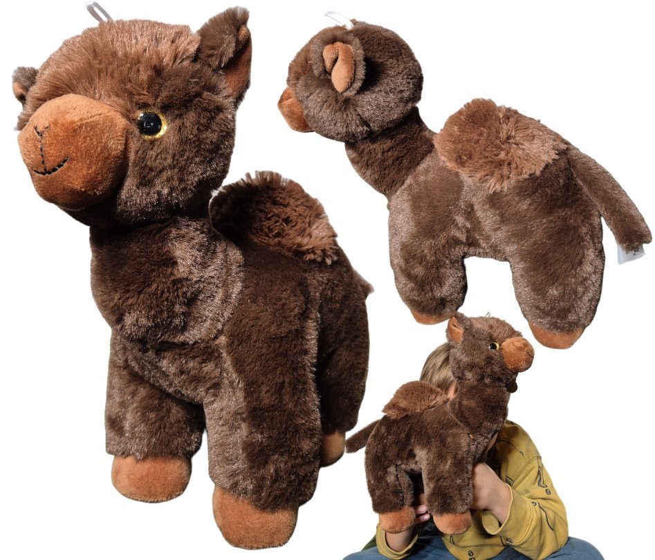 Maskotka Pluszowy WIELBŁĄD 33cm Pluszak Przytulanka Zwierzątka ZOO lama