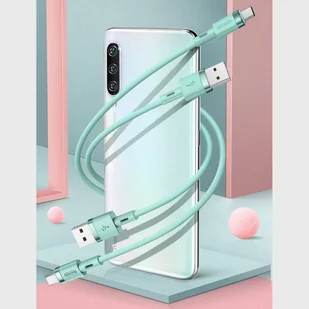 Joyroom kabel USB - USB Typ C 2,4A 1,2 m (S-1224N2 White) - Kable USB - miniaturka - grafika 2