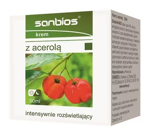 SANBIOS SANBIOS Krem z acerolą 50ml 21SANKREAC - Kremy do twarzy - miniaturka - grafika 1