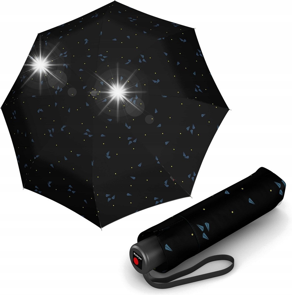 Parasol mały manualny Knirps A.050 2Fly Black