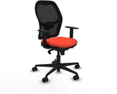 Fotele i krzesła biurowe - Krzesło Biurowe Piqueras y Crespo 1D036N0 Ciemnopomarańczowy - miniaturka - grafika 1