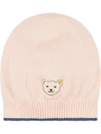 Czapeczki dla niemowląt - Steiff Czapka beanie w kolorze jasnoróżowym - miniaturka - grafika 1