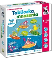 Gry planszowe - Gra edukacyjna Tabliczka mnożenia. Żaby czy kraby. Kapitan Nauka - miniaturka - grafika 1