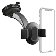 Uchwyty samochodowe do telefonów - Uchwyt na telefon HAMA 201513 Czarny - miniaturka - grafika 1