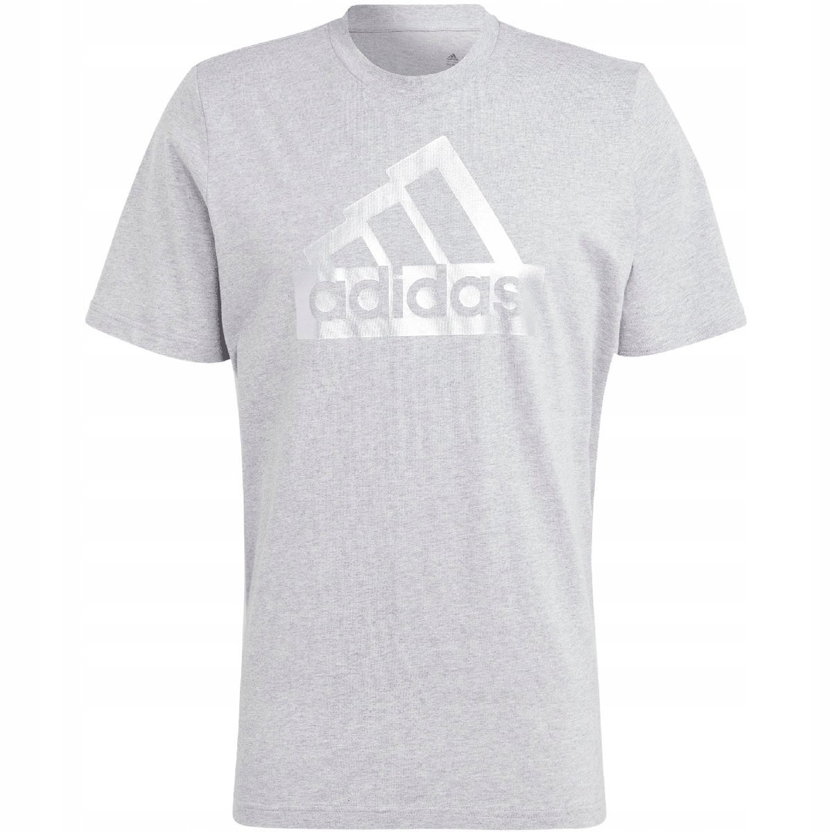 Koszulka męska adidas Sportswear Future Icons Metallic Tee szara II3467 S