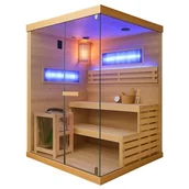 Sauny - Sauna fińska 4 osobowa wysokotemperaturowa 4,5KW Harvia 140x150 cm Lark3-WD - miniaturka - grafika 1