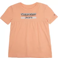 Sukienki i spódniczki dla dziewczynek - CALVIN KLEIN JEANS Sukienka - miniaturka - grafika 1