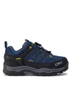Buty trekkingowe dziecięce - CMP Trekkingi Kids Rigel Low Trekking Shoes Wp 3Q13244 Granatowy - miniaturka - grafika 1