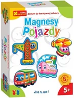 Zabawki kreatywne - Ranok Creative Magnesy Pojazdy - miniaturka - grafika 1