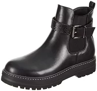 Botki damskie - GIOSEPPO Botki Typ Chelsea Kolor Czarny z wyjmowaną ozdobą dla dziewczynki i chłopca Ennis, czarny, 26 EU - miniaturka - grafika 1