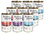 Mokra karma dla psów - Dolina Noteci PREMIUM Junior MIX Smaków 24x400g - miniaturka - grafika 1