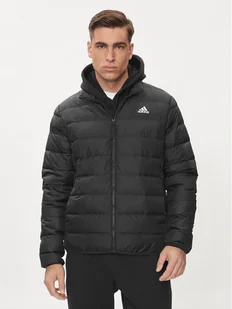 adidas Kurtka puchowa Essentials Light Down HZ5730 Czarny Regular Fit - Kurtki męskie - miniaturka - grafika 1