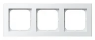 Klawisze i ramki - Ospel Ramka  potrójna SONATA - biały mat - miniaturka - grafika 1