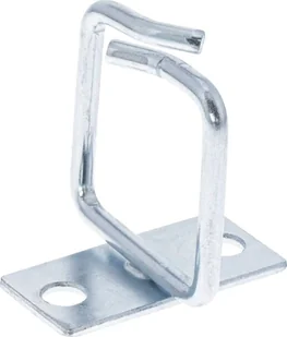 Organizer InLine InLine® Cable bracket, metal, zinc plated, 40x80mm - Maskownice do kabli - miniaturka - grafika 1