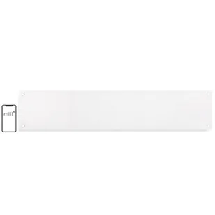 Mill Glass grzejnik konwekcyjny 1000 W z wyświetlaczem LED biały GL1000LWIFI3 - Ogrzewanie przenośne - miniaturka - grafika 1