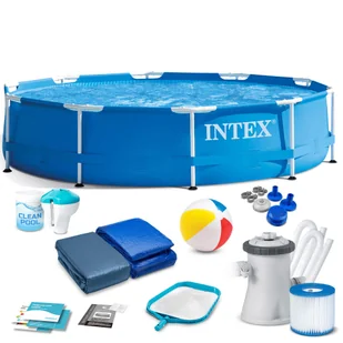 Basen ogrodowy stelażowy Intex 305x76 cm zestaw 15w1 - Baseny ogrodowe - miniaturka - grafika 1