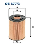 Filtry oleju - FILTRON OE677/3 - miniaturka - grafika 1