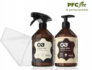 Zestaw do czyszczenia impregnacji skóry tapicerki skórzanej samochodowej Oa - Kosmetyki samochodowe - miniaturka - grafika 1