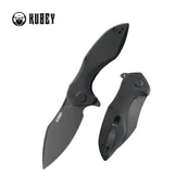 Noże - Nóż składany Kubey Nobel Black G10, Blackwashed 14C26N (KU236O) - miniaturka - grafika 1