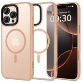 Etui i futerały do telefonów - Etui TECH-PROTECT MagMat MagSafe do Apple iPhone 16 Pro Max Różowy piasek - miniaturka - grafika 1
