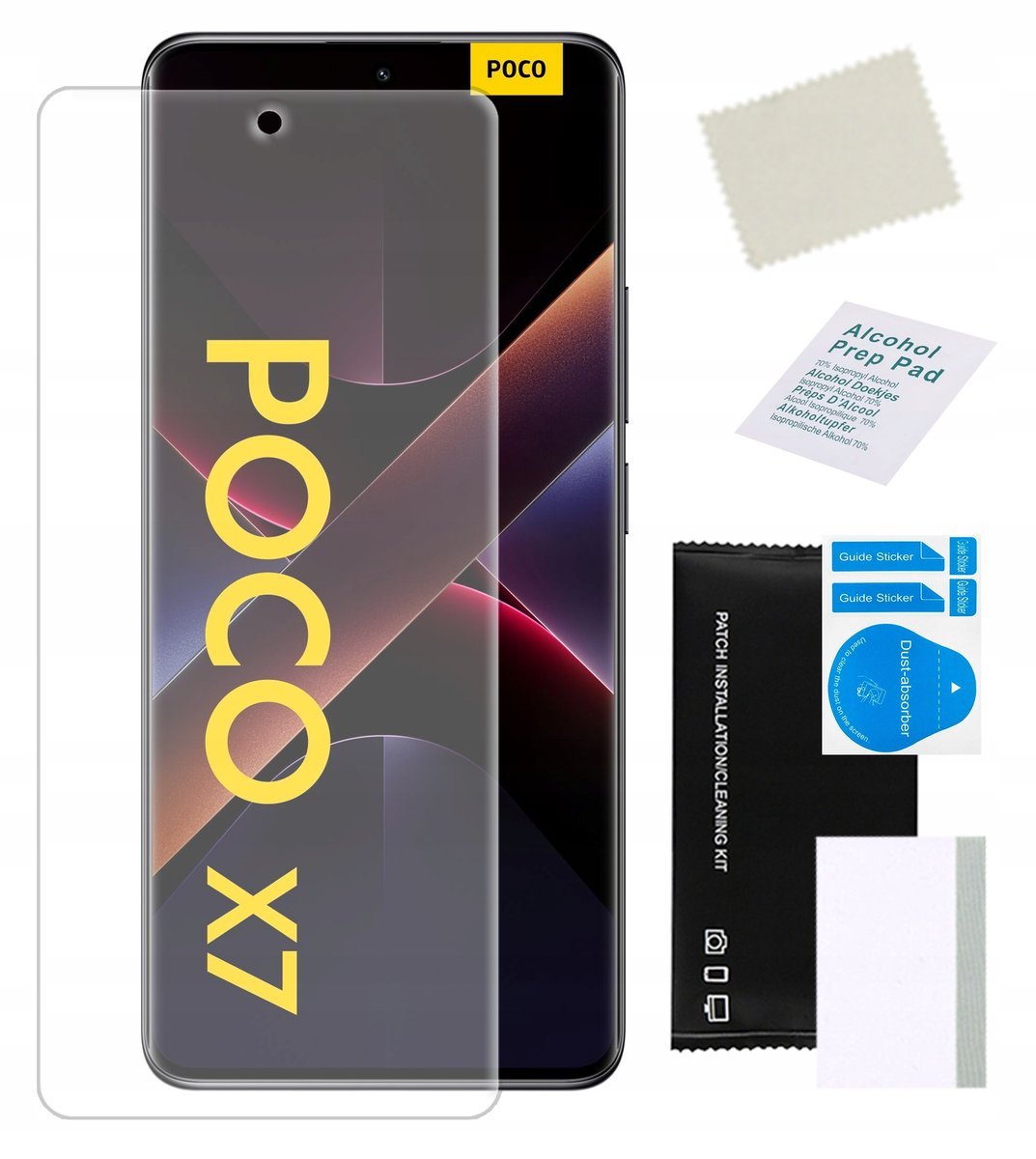Folia ochronna do XIAOMI POCO X7 na ekran hydrożelowa solidna cienka TPU