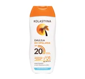 Balsamy i kremy do opalania - KOLASTYNA Emulsja do opalania SPF 20, 200 ml - miniaturka - grafika 1