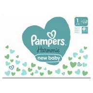 Pieluchy - Pampers Harmonie Baby Pieluszki, rozmiar 1, 180 sztuk, 2kg-5kg - miniaturka - grafika 1