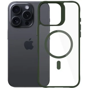Etui 3MK Satin Guardx MagCase do Apple iPhone 16 Pro Max Przezroczysto-zielony - Etui i futerały do telefonów - miniaturka - grafika 1
