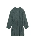 Sukienki i spódniczki dla dziewczynek - Mayoral Sukienka codzienna 7909 Zielony Regular Fit - miniaturka - grafika 1