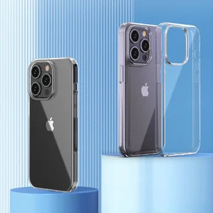 Etui iPhone 15 Pro z serii Ultra Clear w kolorze przezroczystym - Etui i futerały do telefonów - miniaturka - grafika 9