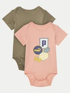 Body dla niemowląt - Puma Komplet 2 par body dziecięcych Minicats 686290 Kolorowy - miniaturka - grafika 1