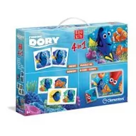 Gry planszowe - Clementoni Edukit 4w1 Gdzie jest Dory 13392 - miniaturka - grafika 1