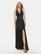 Sukienki - Fracomina Sukienka wieczorowa FQ24SD3024W45101 Czarny Slim Fit - miniaturka - grafika 1