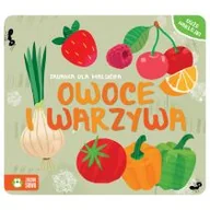 Kolorowanki, wyklejanki - Zielona Sowa Zadania dla malucha. Owoce i warzywa Elżbieta Śmietanka-Combik - miniaturka - grafika 1