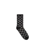 Skarpetki męskie - Vans Skarpetki Męskie Checkerboard Crew Black Charcoal VN000F0TBA51 42.5-47 - miniaturka - grafika 1
