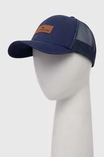 Czapki męskie - Quiksilver czapka z daszkiem kolor granatowy z aplikacją - grafika 1