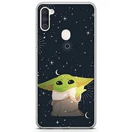 Etui i futerały do telefonów - ERT GROUP etui na telefon Samsung A03S, case oryginalny i oficjalnie licencjonowany przez Star Wars, wzór Baby Yoda 024, optymalnie dopasowane, plecki z TPU - miniaturka - grafika 1