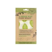 Pojemniki kuchenne - Tala WOSKOWIJKI WEGAŃSKIE XS S M L 4 SZTUKI BAWEŁNA WOSK NATURALNY 10A31331 - miniaturka - grafika 1