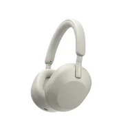 Słuchawki - Sony WH-1000XM5 Bluetooth Noise Cancelling Silver - miniaturka - grafika 1