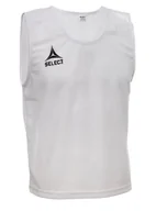 Piłka nożna - Znacznik piłkarski kamizelka dla dorosłych SELECT Basic biały - miniaturka - grafika 1