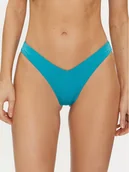 Stroje kąpielowe - Calvin Klein Swimwear Dół od bikini KW0KW02350 Niebieski - miniaturka - grafika 1