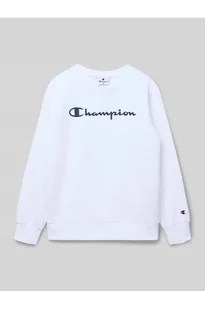 Bluza z nadrukiem z logo - Champion - Bluzy damskie - miniaturka - grafika 1