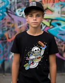 Koszulki dla chłopców - koszulka dla chłopca astronauta - miniaturka - grafika 1