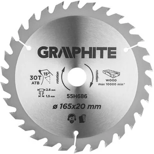 Graphite Tarcza 55H686 - Tarcze do pił - miniaturka - grafika 1