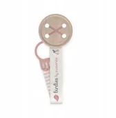 Akcesoria do smoczków - SUAVINEX - 309122-KLIPS DO SMOCZKA Z TASIEMKĄ RÓŻÓWY BIRDIES - miniaturka - grafika 1