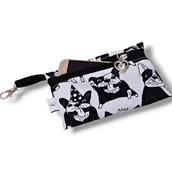 Etui na klucze - Etui na klucze etui na telefon piesek saszetka portfelik buldog - miniaturka - grafika 1