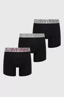 Majtki męskie - Calvin Klein Underwear bokserki 3-pack męskie kolor czarny - miniaturka - grafika 1